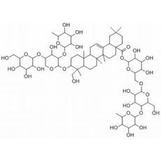 3-O-β-D-葡萄糖( 1→4)-[ a -L-鼠李糖(1→2)]- a-L-阿拉伯糖 常春藤配基- 28-O-鼠李糖(1→4)葡萄糖(1→6)葡萄糖苷