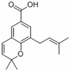 2,2-Dimethyl-8-prenylchromene 6