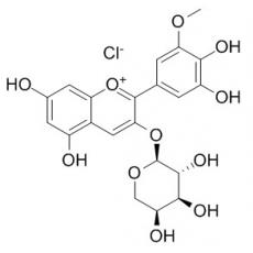 氯化矮牽牛素-3-O-阿拉伯糖苷